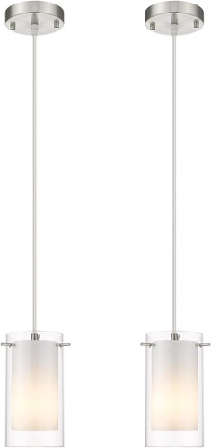 Modern glass pendant light - pendant,