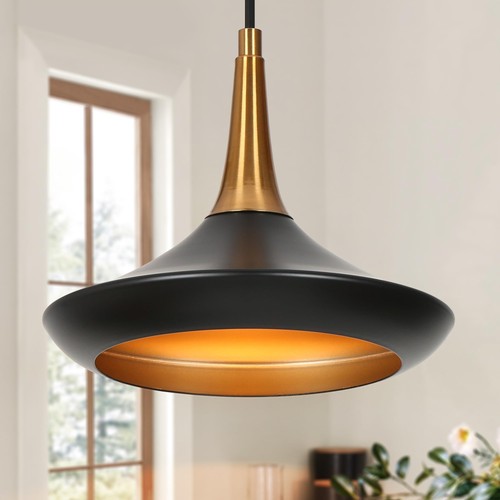 Laluz modern black gold - black,